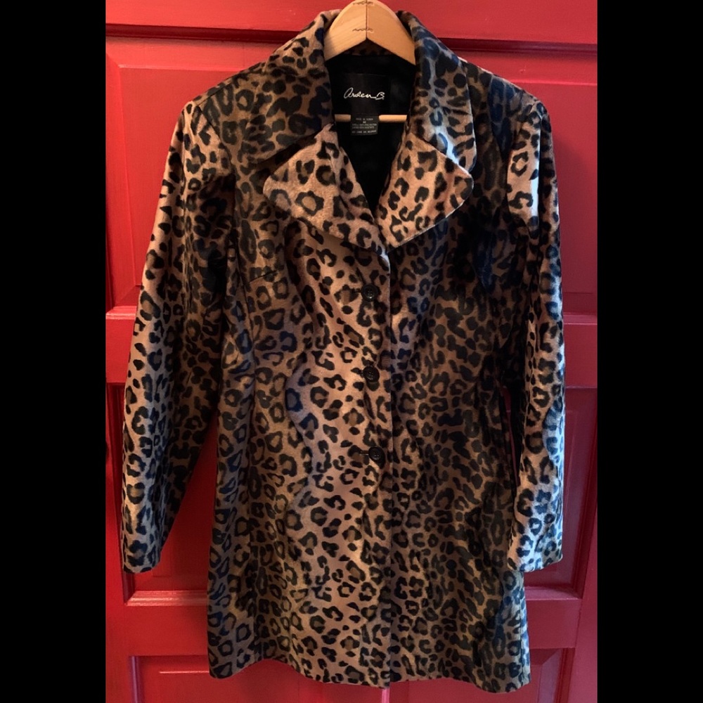 Arden B. Leopard Jacket